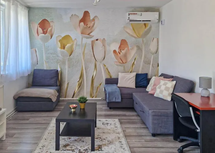 Amphora Luxury With Free Private Parking And Cozy Balcony Appartement
